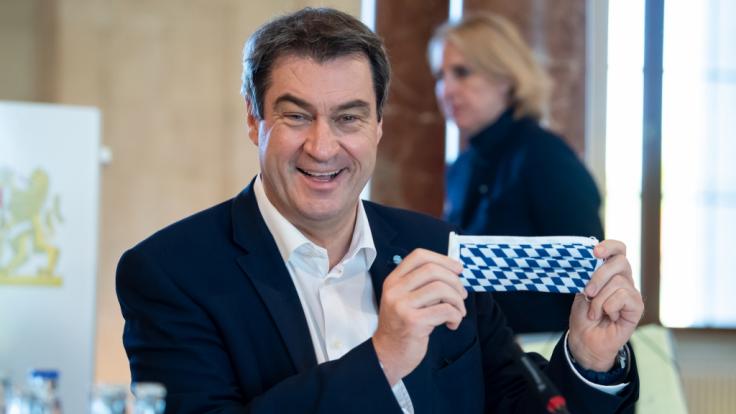 Markus Söder schneidet in aktuellen Umfragen sehr gut ab.