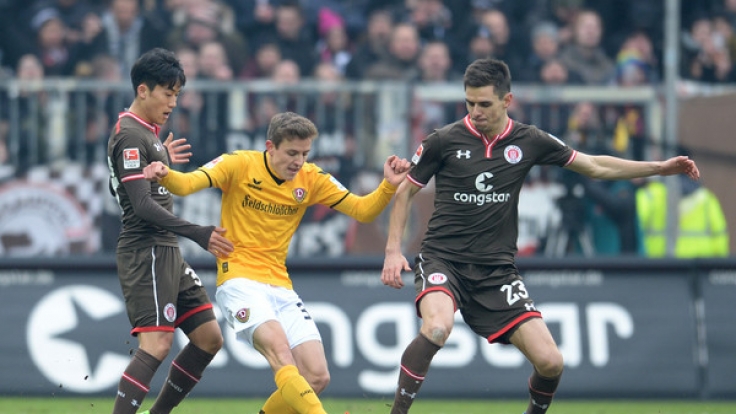 Am Montag treffen St. Pauli und Dynamo Dresden aufeinander.
