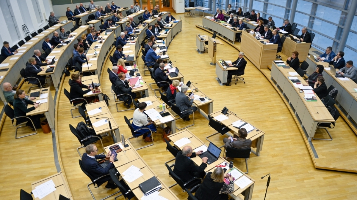 Im Landtag von Sachsen-Anhalt fand eine namentliche Abstimmung statt (Symbolbild). (Foto)