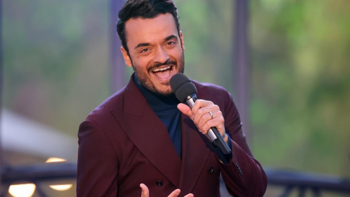 Der italienische Musiker und S&auml;nger Giovanni Zarrella pr&auml;sentiert am 11.09.2021 die erste Ausgabe seiner "Giovanni Zarrella Show" im ZDF. (Foto)