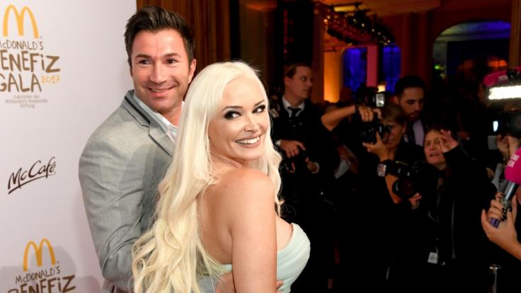 Meistens gut gelaunt: Daniela Katzenberger und Lucas Cordalis.