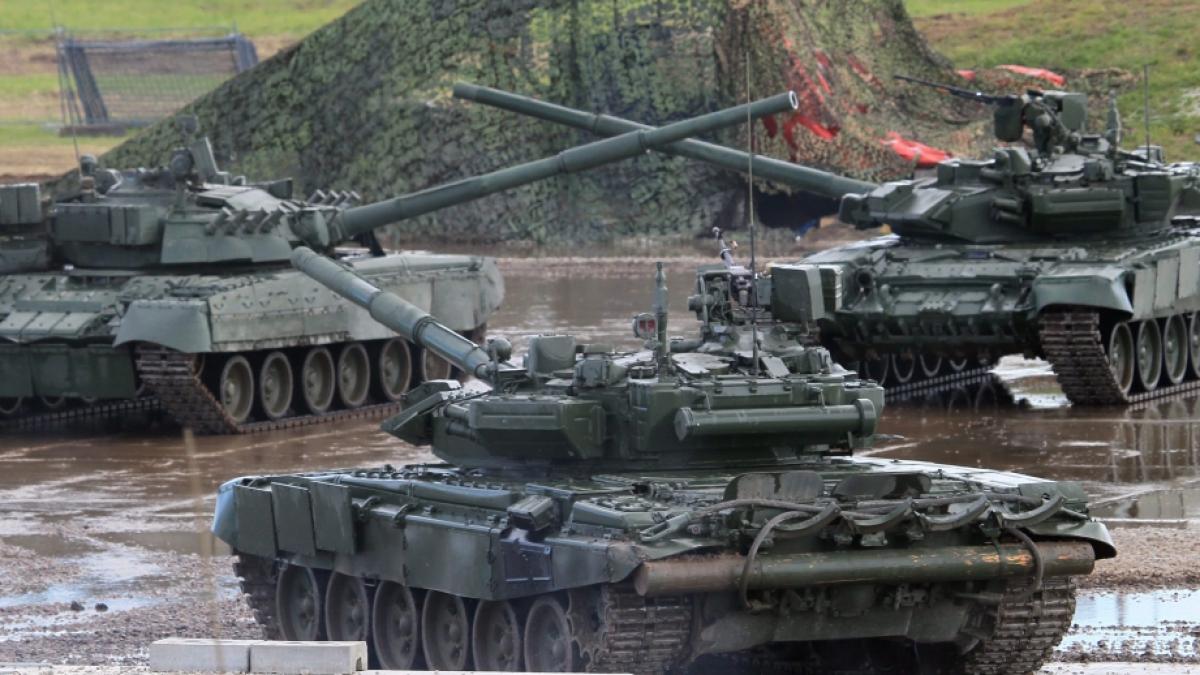 Russische Soldaten haben einen Panzer der Serie T-90 mit einer ukrainischen Drohne zerst&ouml;rt (Symbolfoto). (Foto)
