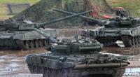Russische Soldaten haben einen Panzer der Serie T-90 mit einer ukrainischen Drohne zerstört (Symbolfoto).