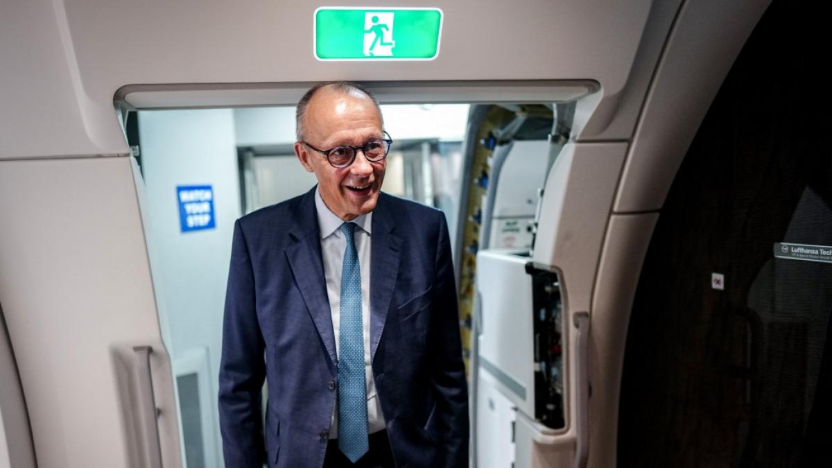 Merz' Asien-Reise sorgte im Netz f&uuml;r Unmut. (Foto)