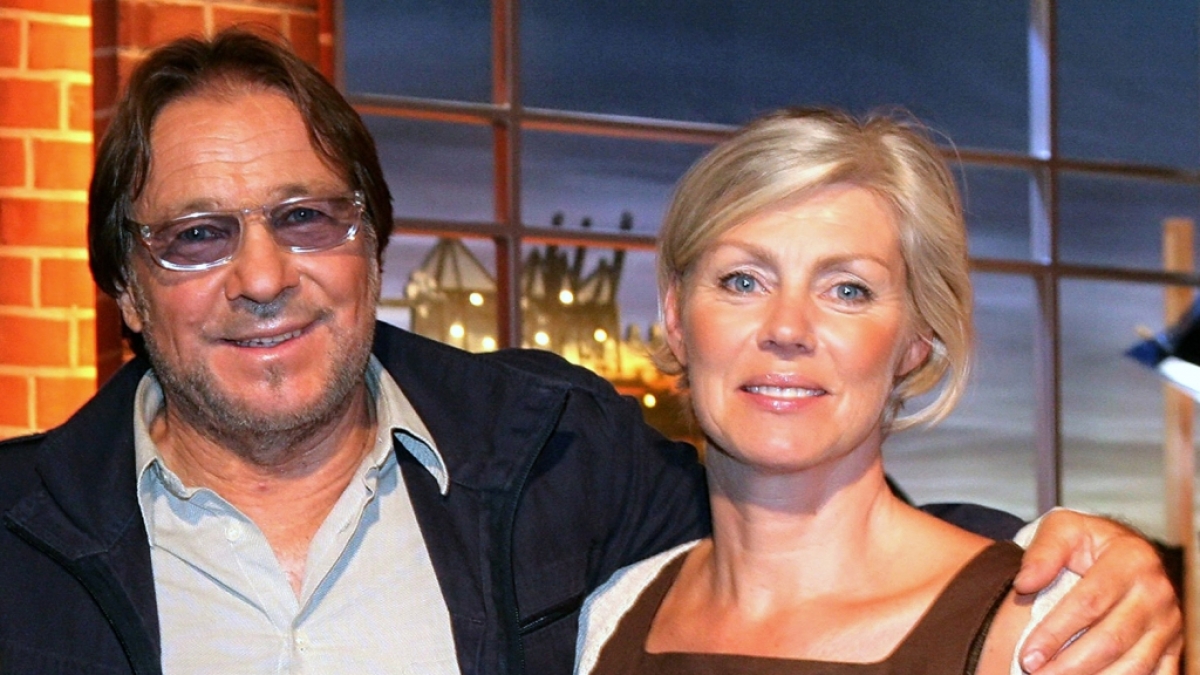 G&ouml;tz Georges Ehefrau Marika &uuml;berbrachte Freunden und Bekannten die Nachricht von seinem Tod. (Foto)
