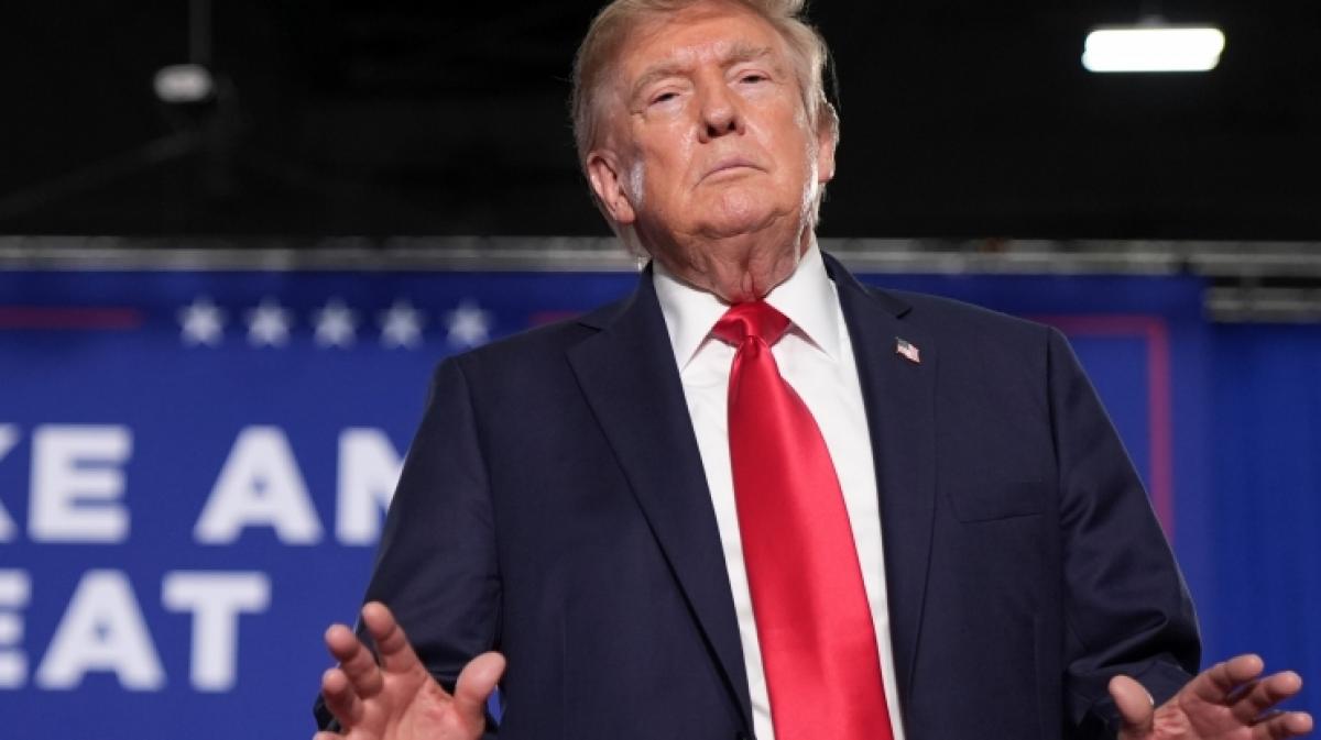 Donald Trump sorgt mit einem ganz besonderen Telefon f&uuml;r Schlagzeilen. (Foto)