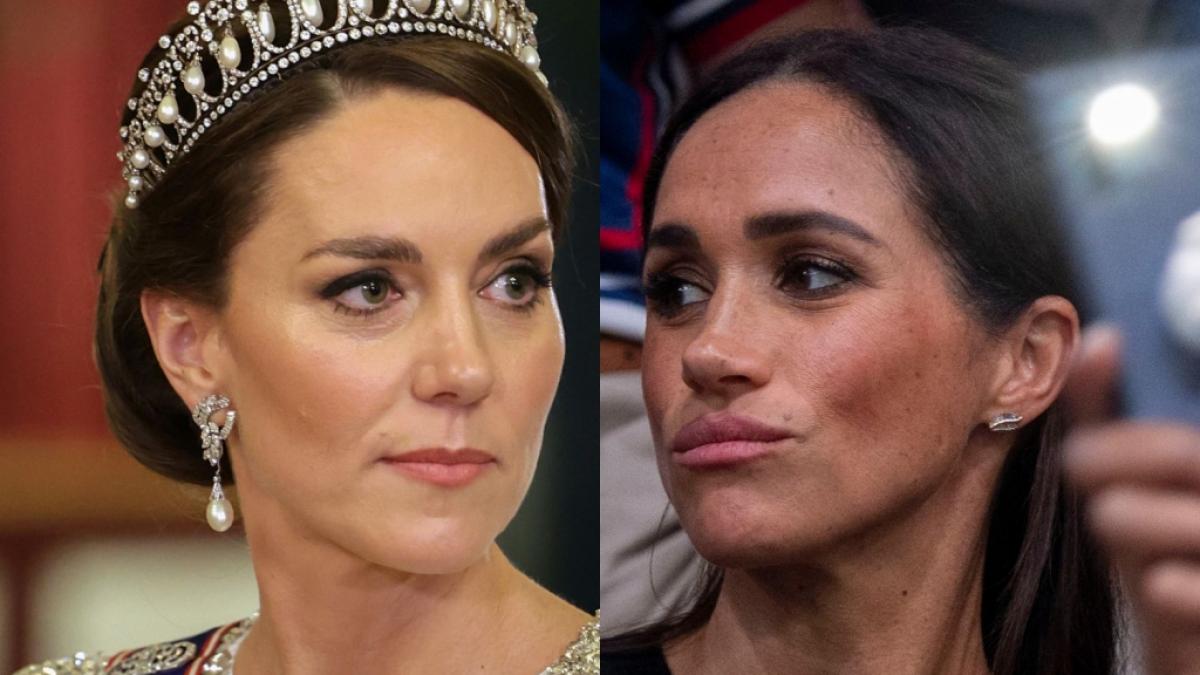 Seit Jahr und Tag sind Prinzessin Kate und Meghan Markle Stammg&auml;ste in den Royals-News. (Foto)