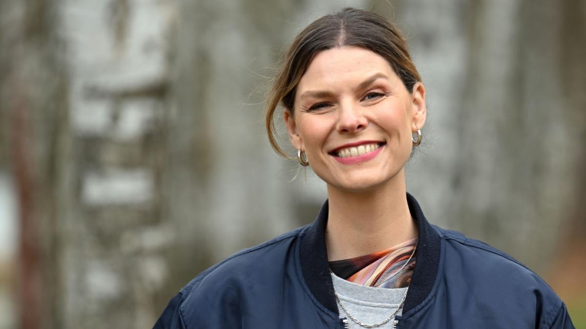Eva Briegel, Frontfrau der Band Juli. (Foto)