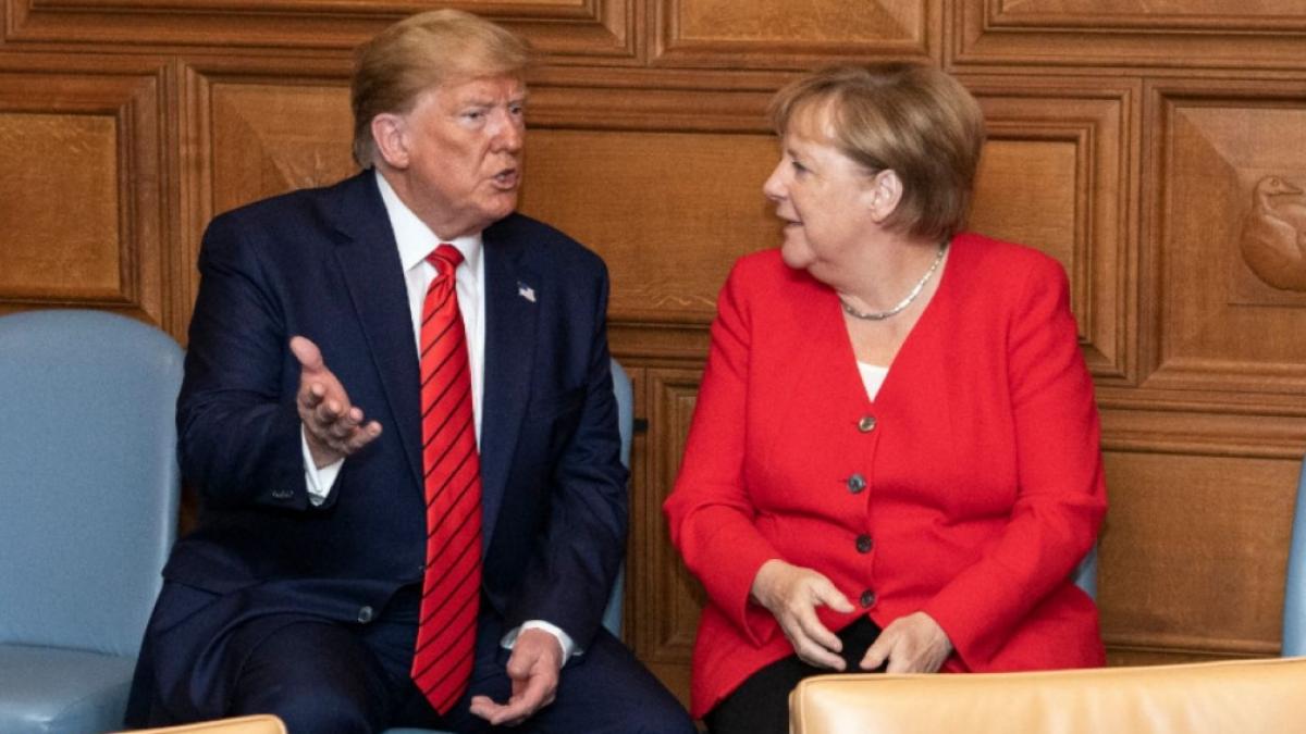 Die Nachrichten des Tages auf news.de:&nbsp;Angela Merkel b&ouml;se beschimpft: Donald Trump nannte Ex-Bundeskanzlerin mehrfach "that bitch" (Foto)