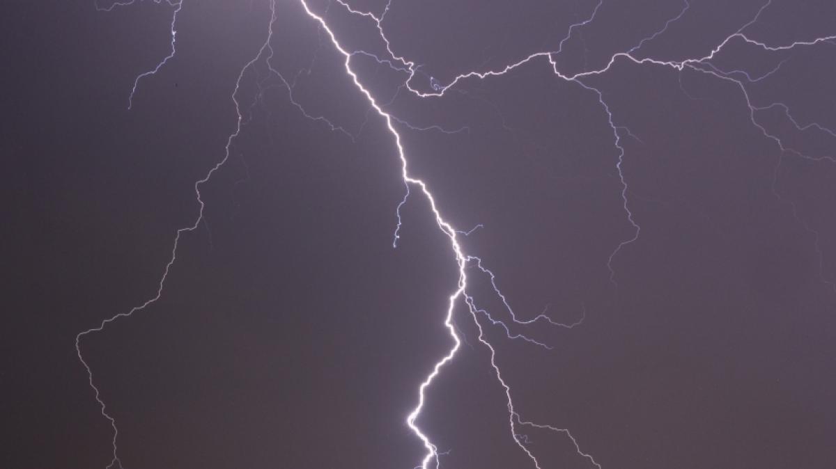 Wettervorhersage: Es wird gewittern. (Foto)