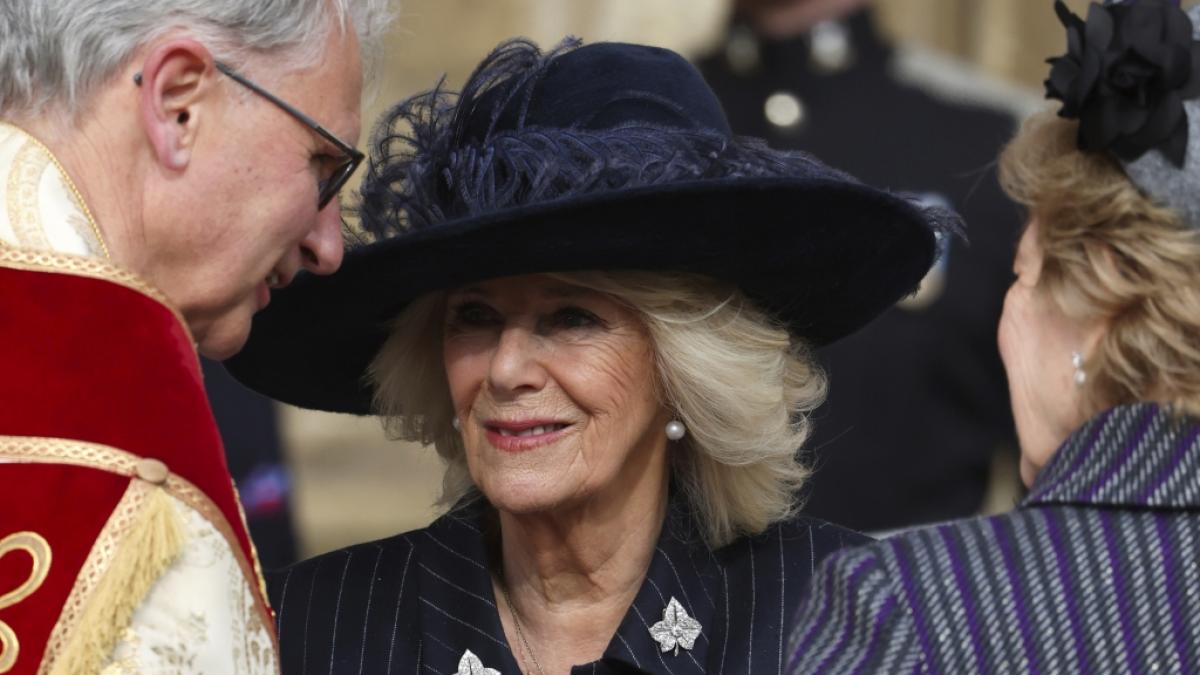 K&ouml;nigin Camilla musste die Gedenkfeier ohne ihren Mann absolvieren. (Foto)