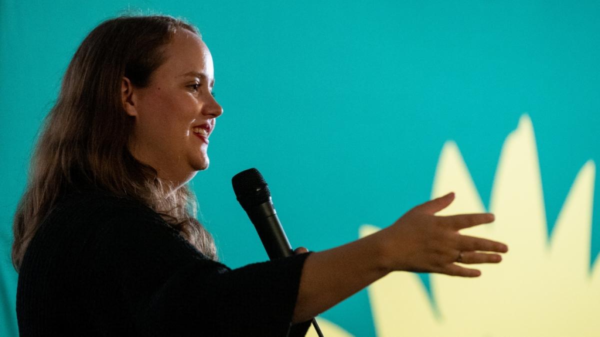 Auch nach dem R&uuml;ckzug der Vorsitzenden Ricarda Lang werden die Umfrageergebnisse f&uuml;r die Gr&uuml;nen nicht besser. (Foto)