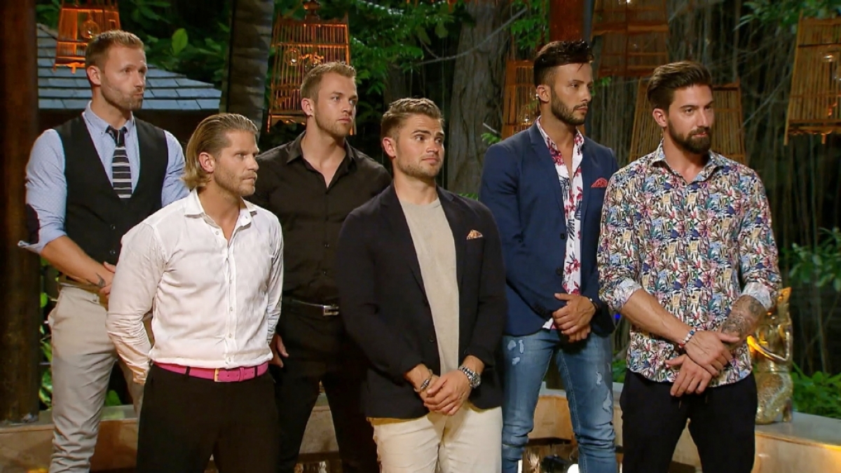 Christian, Paul, Philipp, Johannes, Domenico und Sebastian vergaben in Folge 3 von "Bachelor in Paradise" die Rosen. (Foto)