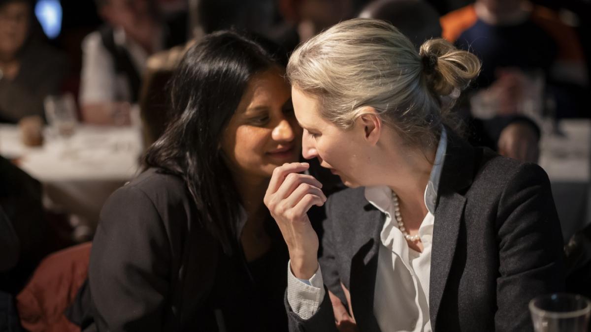 Alice Weidel und Sarah Bossard sind seit 2009 ein Paar und leben mit ihren zwei Kindern in der Schweiz. (Foto)