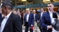 Ex-US-Präsident Donald Trump schaute beim Formel-1-Rennen um den Großen preis von Miami vorbei.