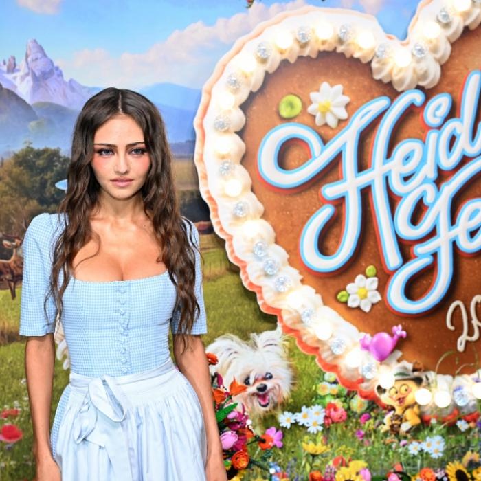 Wow-Auftritt beim Heidifest – Heidi Klums Tochter begeistert im blauen Dirndl