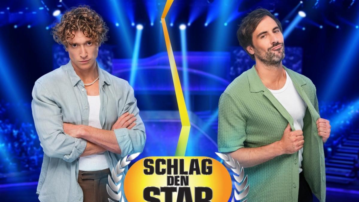 Daniel Donskoy (l.) und Max Giesinger (r.) trafen am Samstag bei "Schlag den Star" aufeinander. (Foto)