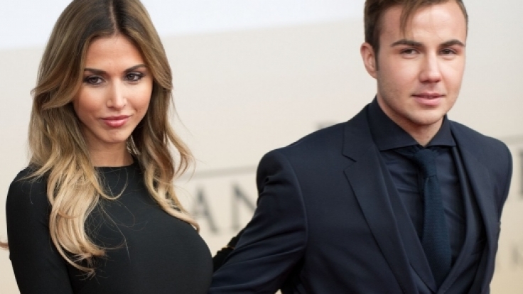 Weltmeister Mario Götze mit Freundin Ann-Kathrin Brömmel.