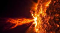 Der Erde droht ein starker Sonnensturm.