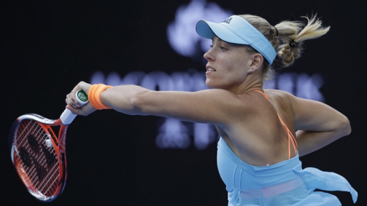 Angelique Kerber hat es bei der Australian Open 2017 in die 2. Runde geschafft.