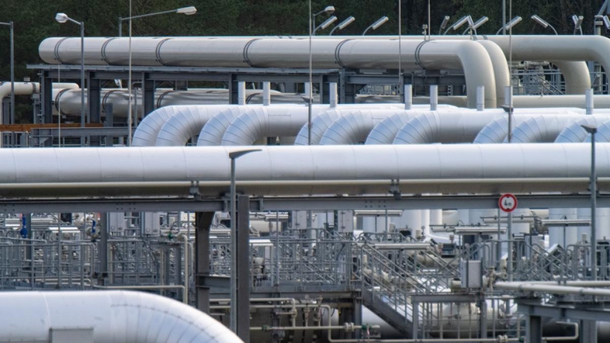 Die&nbsp;Gasempfangsstation der Ostseepipeline Nord Stream 2. (Foto)