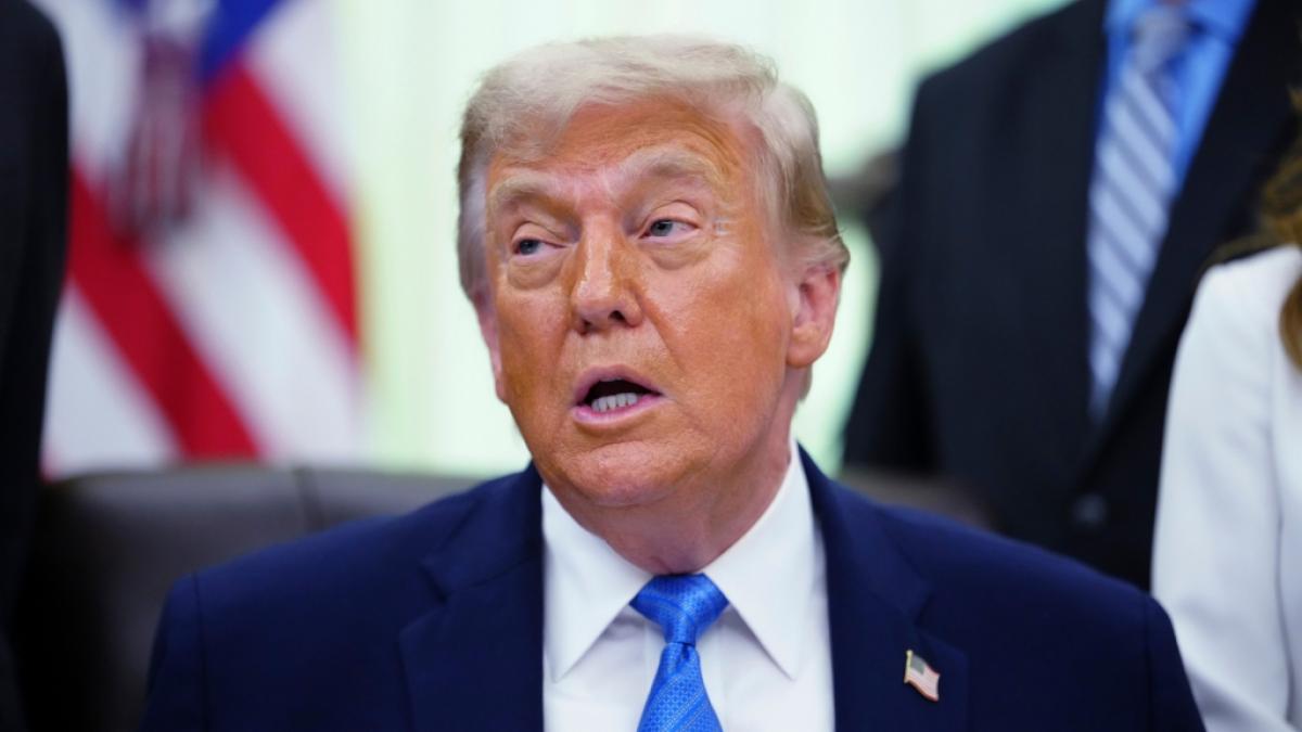 Vor der offiziellen Unterzeichnung eines Rahmenabkommens haben US-Pr&auml;sident Donald Trump und Vizepr&auml;sident J.D. Vance US-Regierungskreisen zufolge das entsprechende Dokument bereits digital unterzeichnet. (Foto)