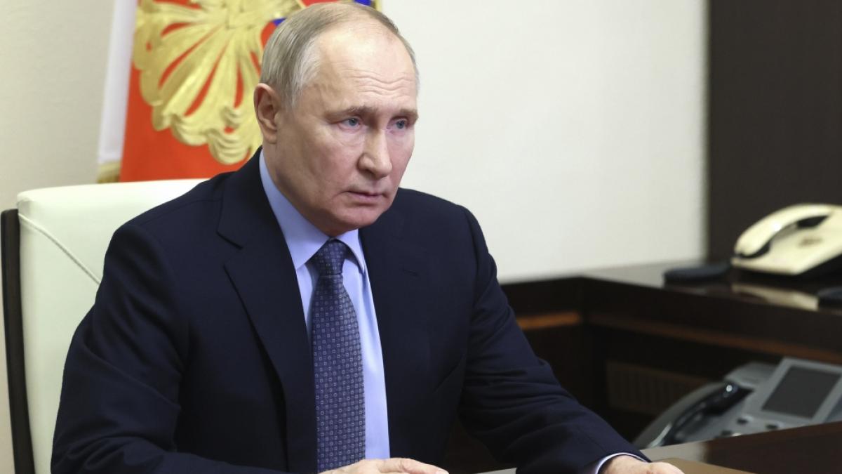 Wladimir Putin will angeblich die T&auml;ter des Terrorangriffs auf eine Konzerthalle bei Moskau hinrichten lassen. (Foto)