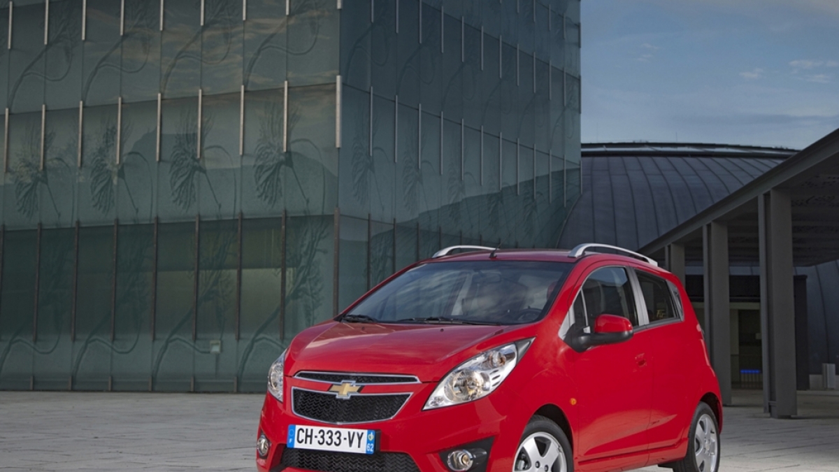 Auf Platz zehn der beliebtesten Neuwagen unter 10.000 Euro ist der Chevrolet Spark. Der Kleinstwagen des US-amerikanischen Herstellers wurde in Korea entwickelt. (Foto)