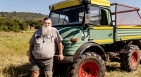 Bauer Werner aus Südafrika ist kurz nach den Dreharbeiten zu 