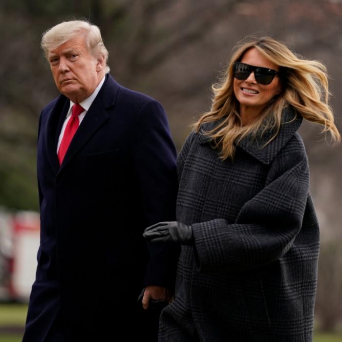 Ist Melania bereits ausgezogen? Umzugswagen vorm Weißen Haus gesichtet