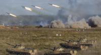 Das vom Pressedienst des russischen Verteidigungsministeriums veröffentlichte Foto zeigt die Militärübung Sapad im Jahr 2021.