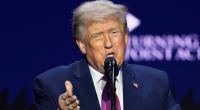 Bei einer Reporterfrage konnte Donald Trump seine Emotionen nicht zügeln.