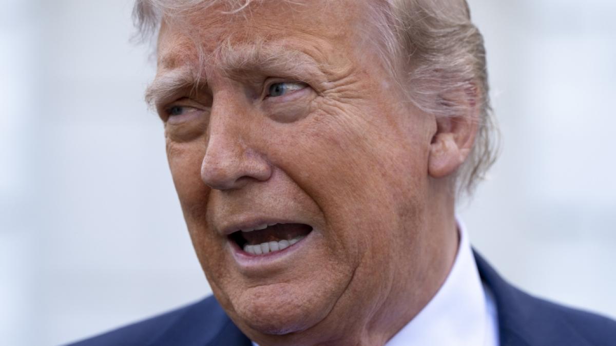 Donald Trump f&auml;llt wieder einmal mit verwirrenden Aussagen auf. (Foto)