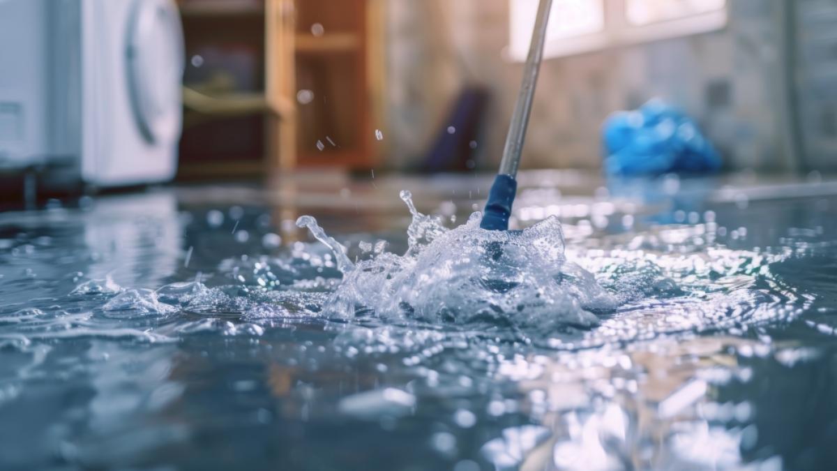 Bei einem Wasserschaden in einer Mietswohnung m&uuml;ssen Mieter selbst aktiv werden. (Foto)
