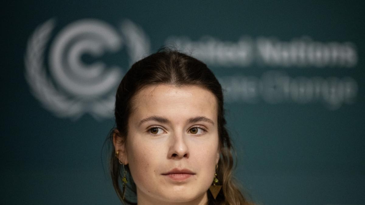 Luisa Neubauer spricht im Zusammenhang mit dem gesunkenen Treibhausgas-Aussto&szlig;&nbsp; in Deutschland von einem "ungewollten R&uuml;ckgang der Industrieproduktion". (Foto)