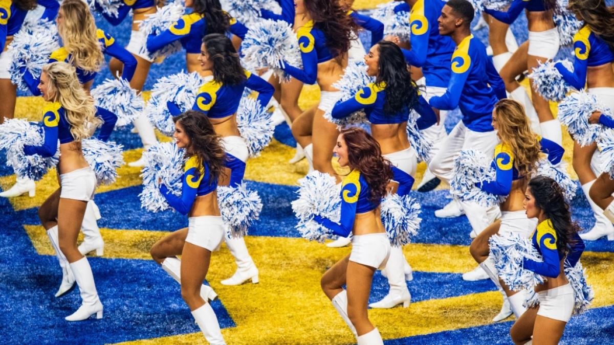 Die Cheerleader der Rams performen am 03.20.2019. (Symbolbild) (Foto)