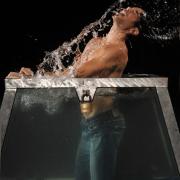 Der deutsche Zauberkünstler aus Kerpen, Jan Rouven, während seiner Show «Illusions» im Riviera Hotel in Las Vegas.