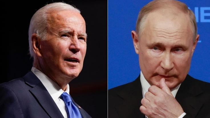 Während Putin die Kriegsangst in Europa massiv schürt, droht Joe Biden ein Zweifrontenkrieg. (Foto)