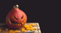 Einen Halloween-Kürbis zu schnitzen, ist eine schöne Tradition in der Herbstsaison.