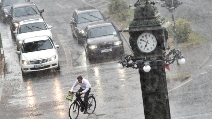 Unwetter beenden vorerst Hitzewelle