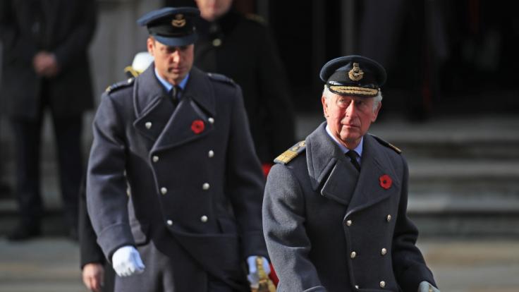 Prinz William und Prinz Charles sind nicht immer einer Meinung.