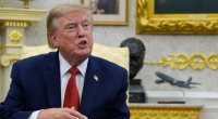 Donald Trump hat einen neuen Schuldigen für sein Pool-Desaster gefunden.