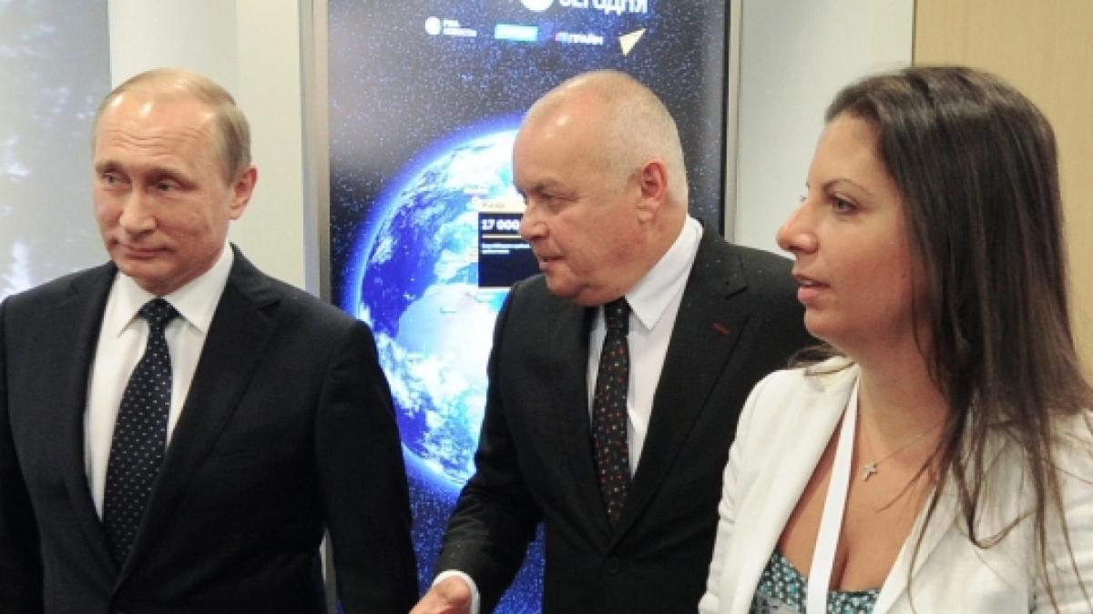 RT-Chefin Margarita Simonjan macht mit einer unfassbaren Drohung auf sich aufmerksam. (Foto)