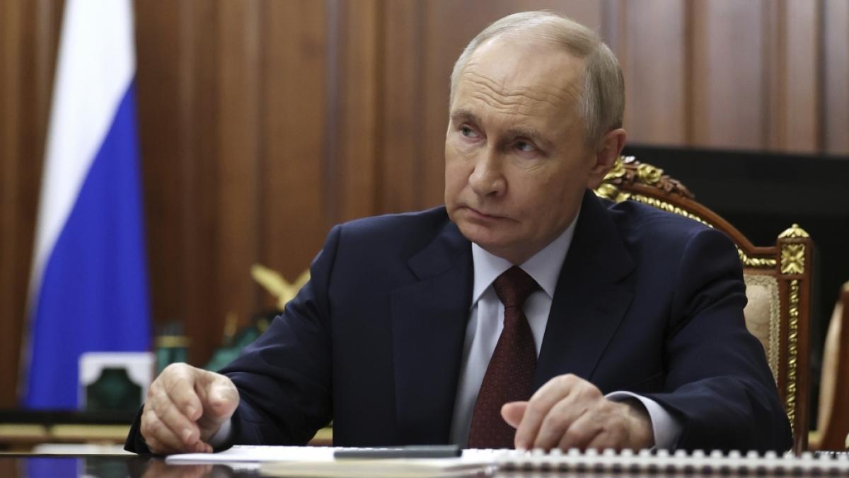 Wladimir Putin: Russland greift weiter die Ukraine an - Trump droht mit Sanktionen.&nbsp; (Foto)