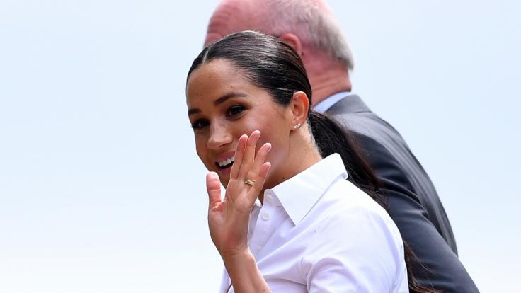 Meghan Markle wurde eiskalt ausquartiert und Prinz Harry steht alleine da - natürlich nur im Londoner Wachsfigurenkabinett von Madame Tussauds.