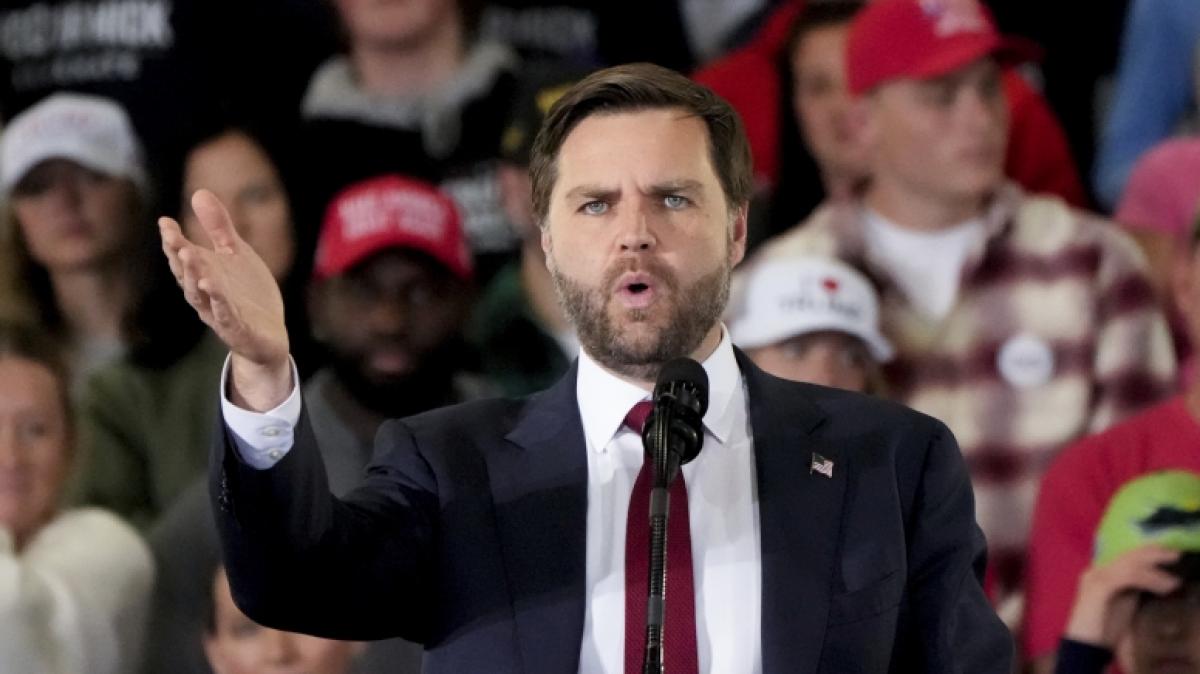 J.D. Vance hat US-Vizepr&auml;sidentin Kamala Harris beleidigt. (Foto)