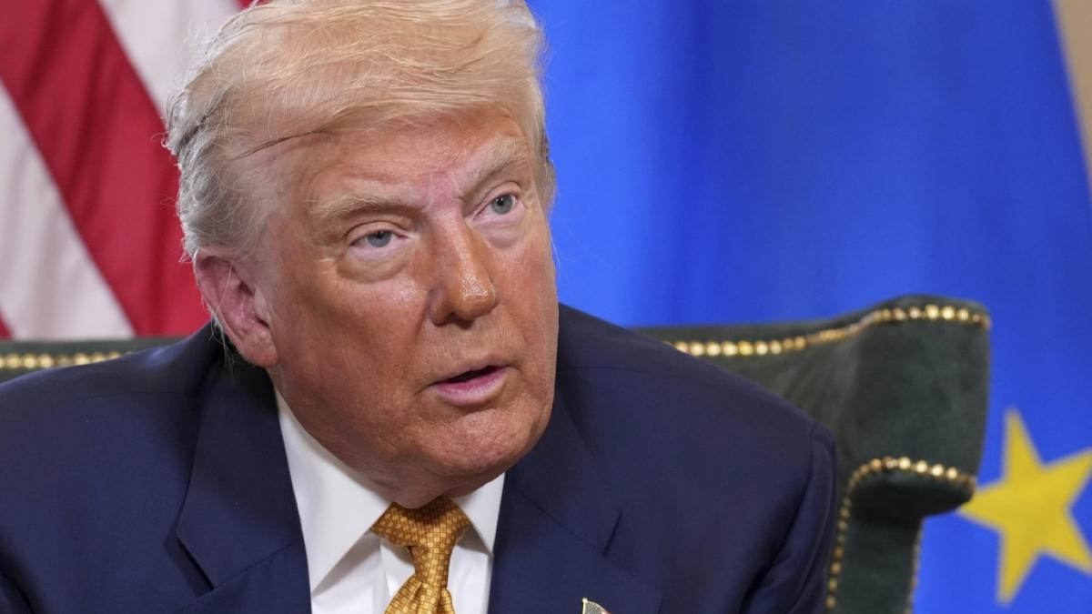 Donald Trump f&auml;llt immer wieder mit kognitiven Ausf&auml;llen auf - meist genau dann, wenn Kameras auf ihn gerichtet sind. (Foto)