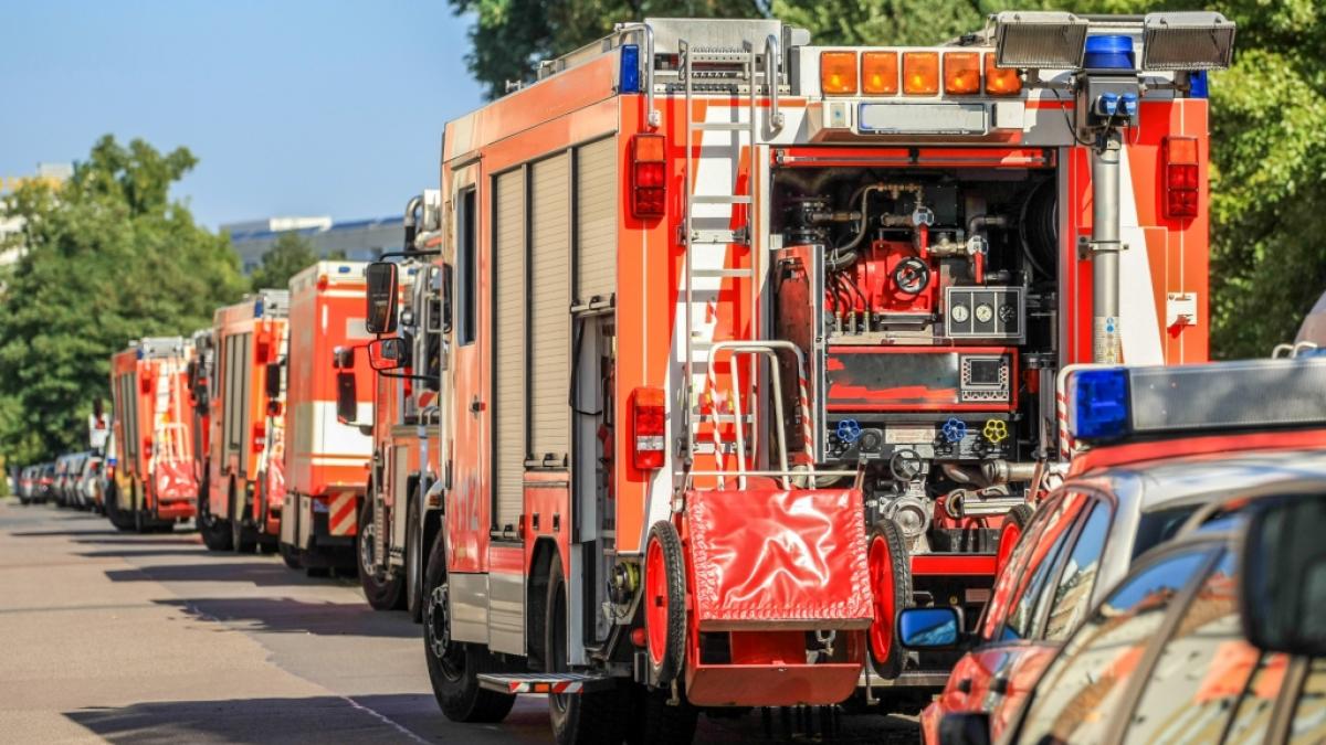 Feuerwehr f&uuml;r das Presseportal (Foto)