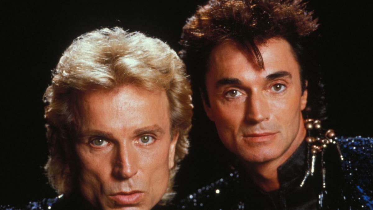 Das deutsche Magier-Duo "Siegfried und Roy", Siegfried Fischbacher (l) und Roy Uwe Ludwig Horn. (Foto)