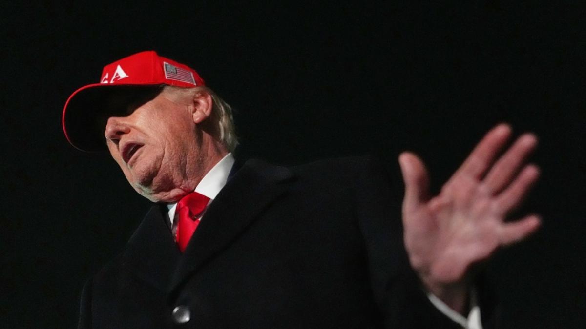 Donald Trump sorgt mit seinem Verhalten erneut f&uuml;r Spekulationen &uuml;ber seine geistige Verfassung. (Foto)